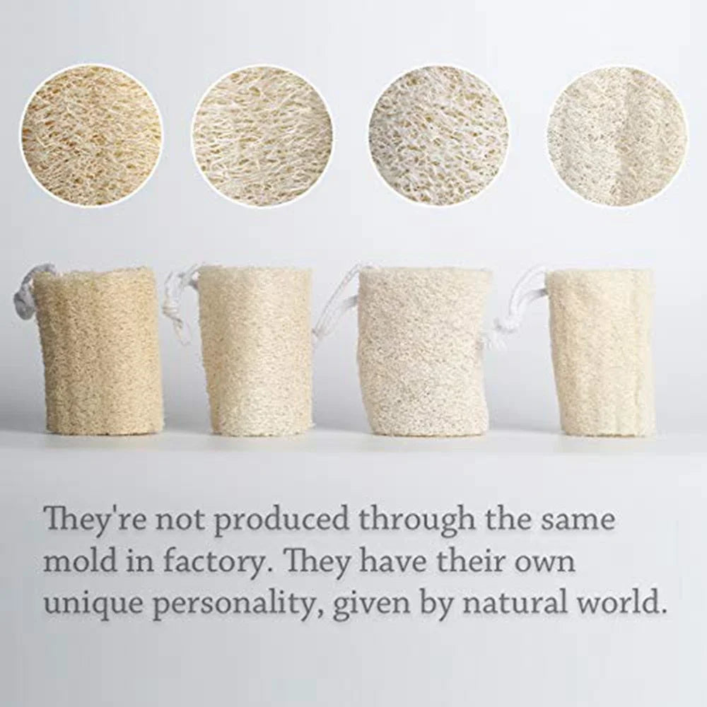 LOOFAH Brushes Bath Body Sponge Scrubber