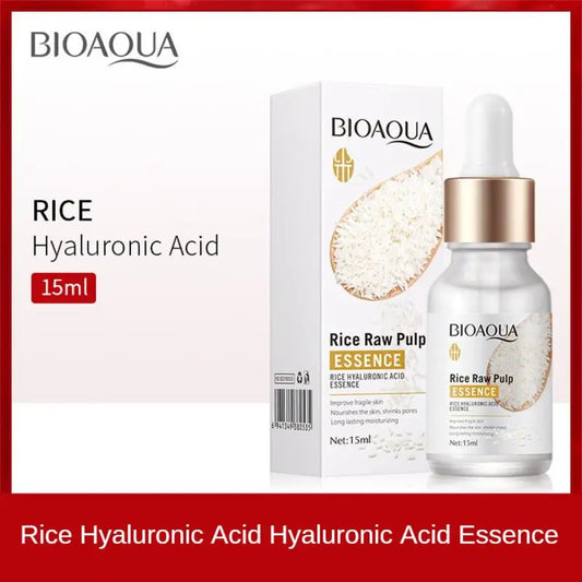 BIOAOUA Rice Pulp Serum Hyaluronic Acid Facial Serum