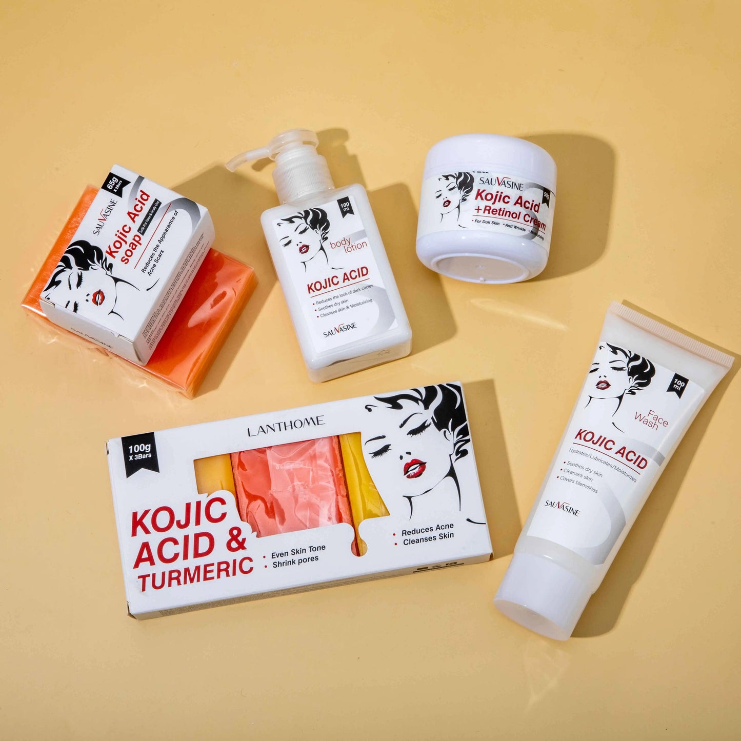 Kojic Acid Skin Care Set