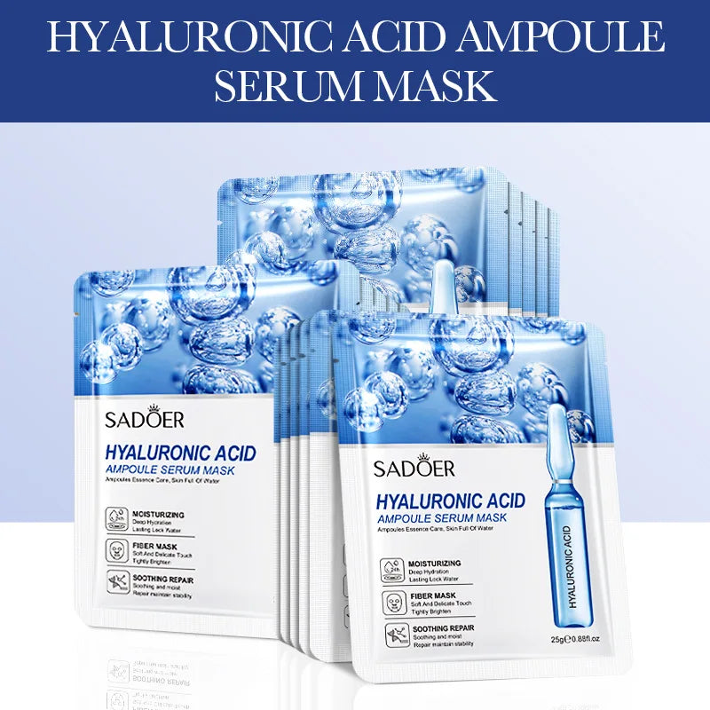 SADOER 24K Gold Hyaluronic Acid Face Mask