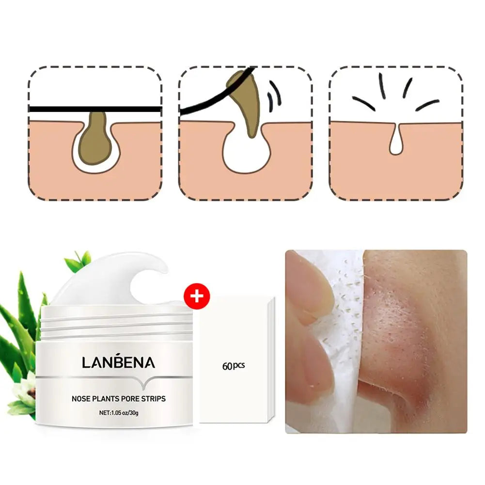 LANBENA Nose Plant Pore Strip Blackhead Remover
