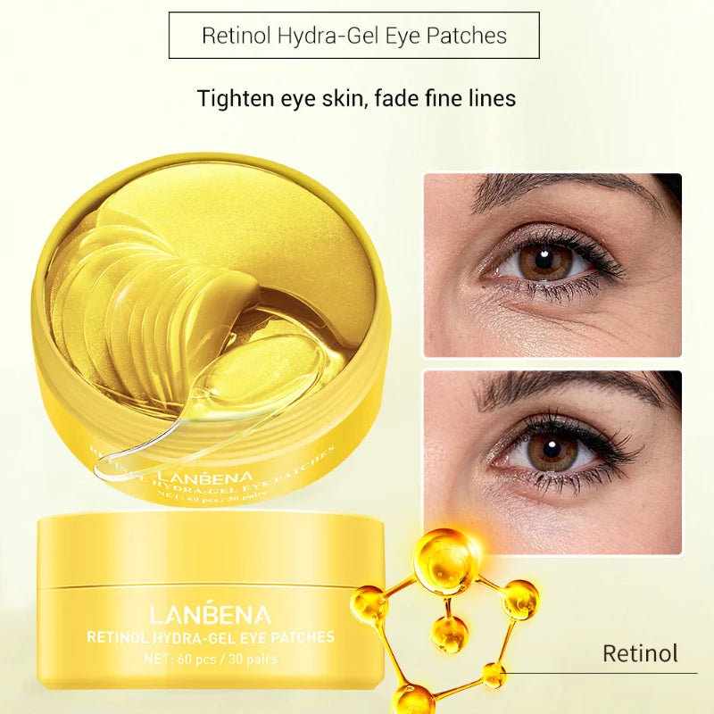 LANBENA Hydra-gel Eye Patches (Retinol/ Vitamin C)