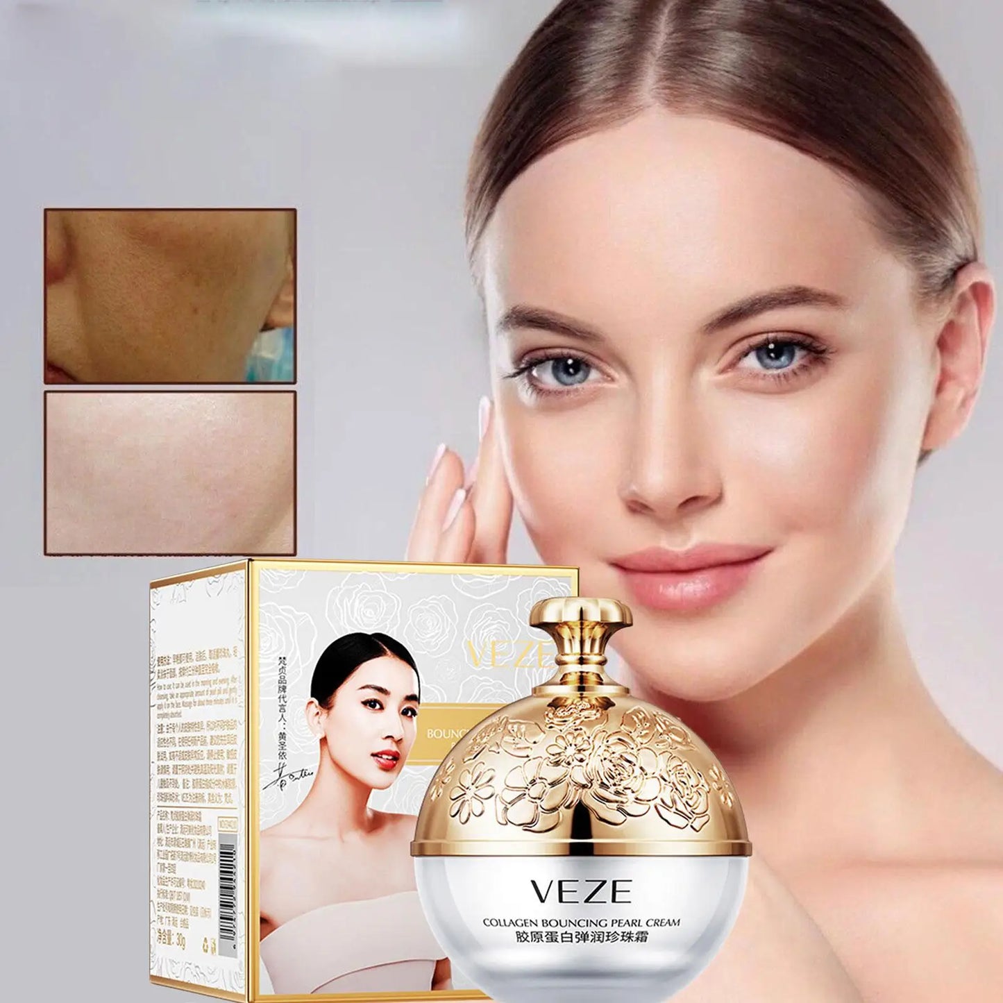 VEZE Collagen Pearl Ball Filling Facial Cream
