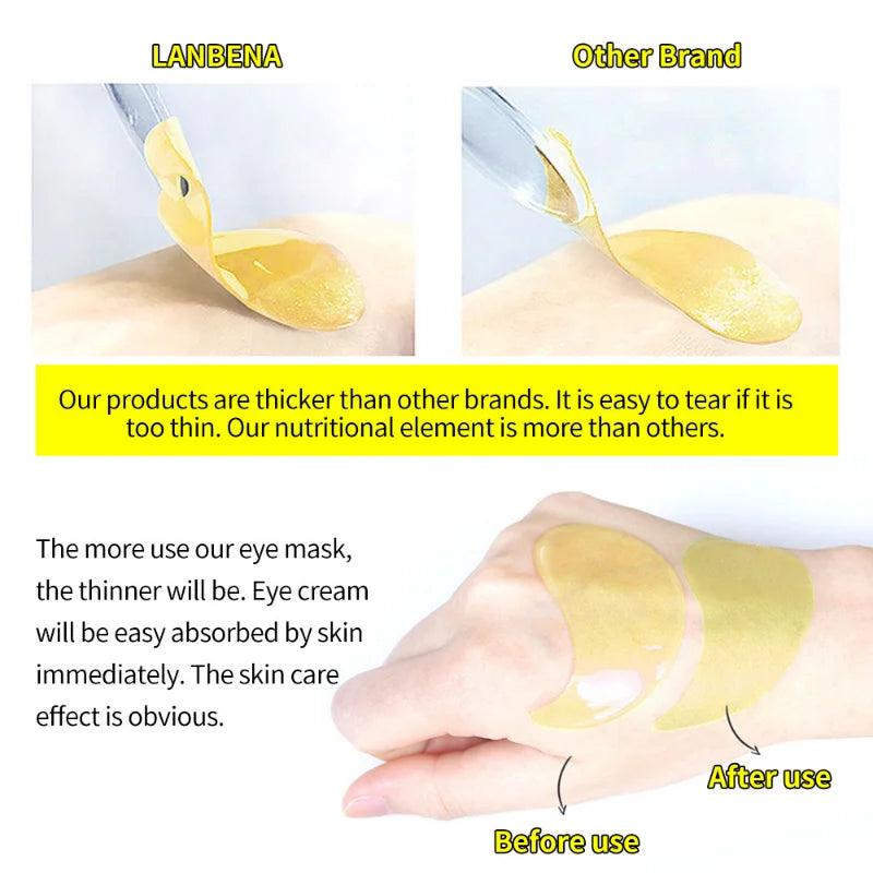 LANBENA Hydra-gel Eye Patches (Retinol/ Vitamin C)