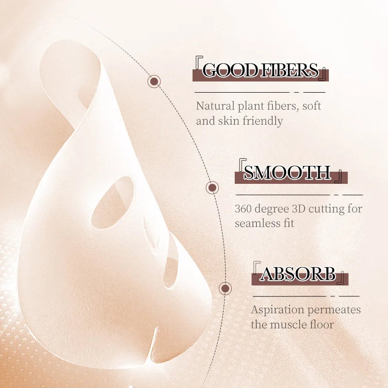 BIOAQUA Caviar Fullerene Bouncing Nourishing Facial Sheet Mask