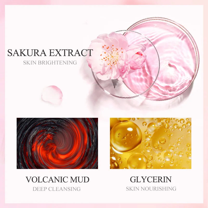 LAIKOU 7pcs Facial Cleansing and Brightening Masks