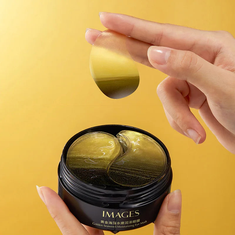 IMAGES Gold Seaweed Eye Mask