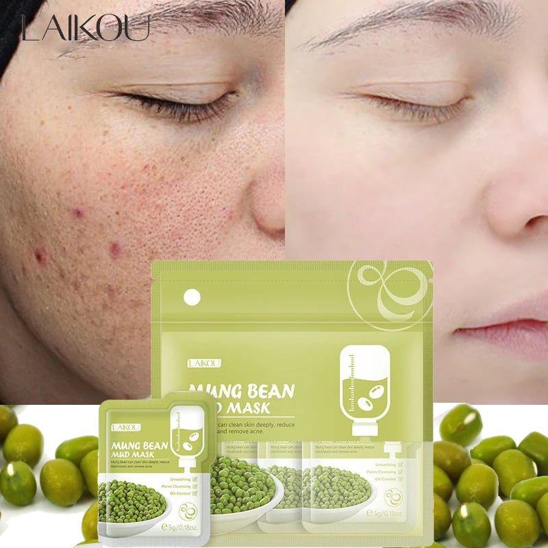 LAIKOU 5pcs Mud Mask Clay