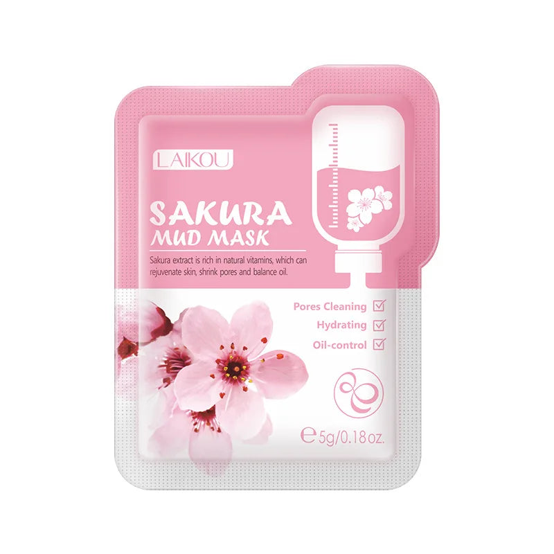 LAIKOU 7pcs Facial Cleansing and Brightening Masks
