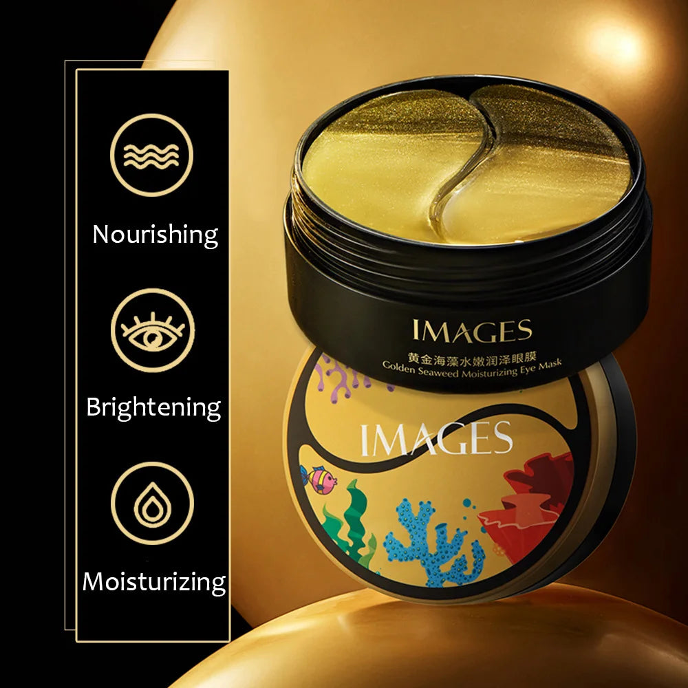 IMAGES Gold Seaweed Eye Mask